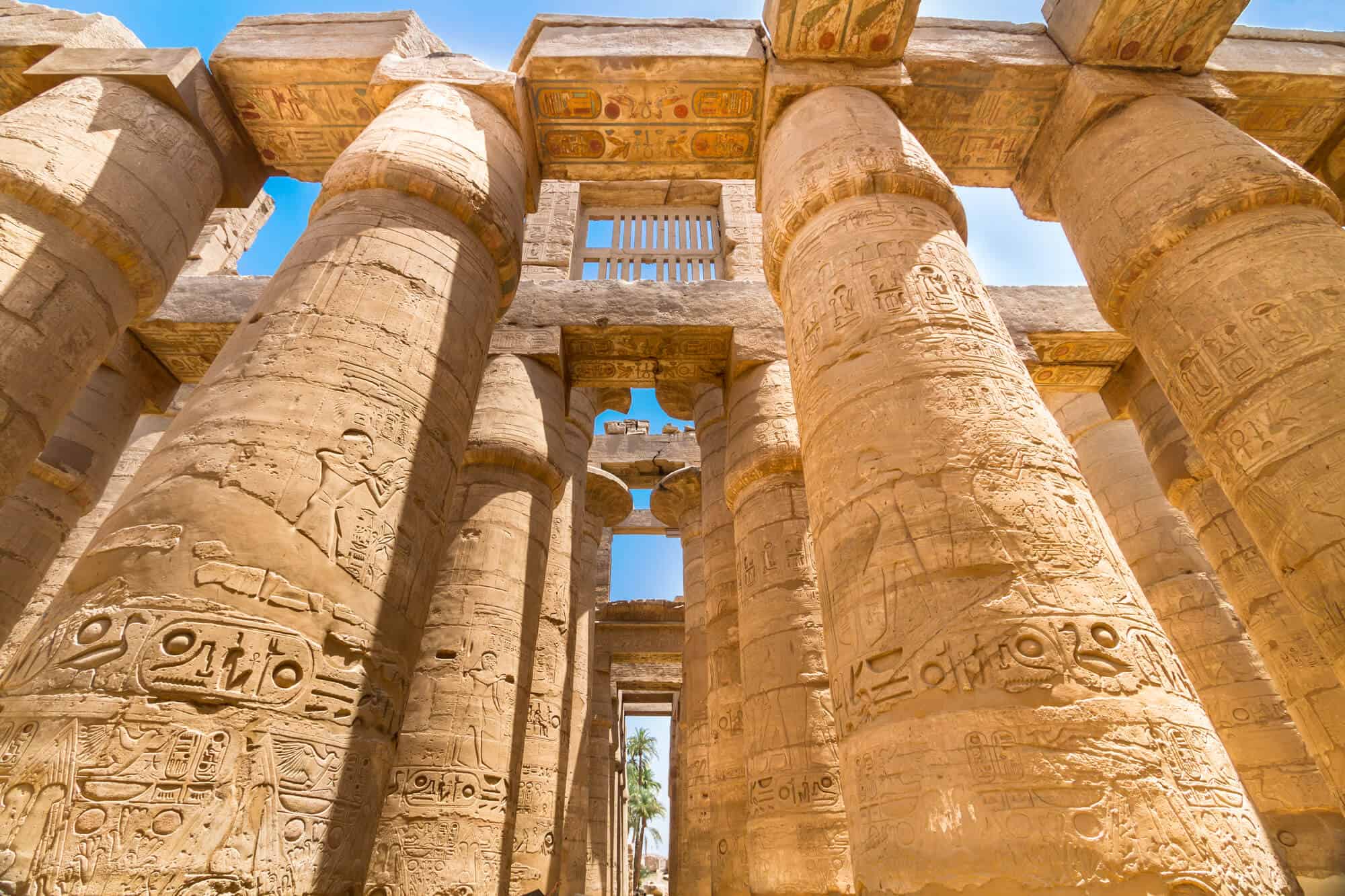 מקדש קרנק בלוקסור - טיול עצמאי למצרים