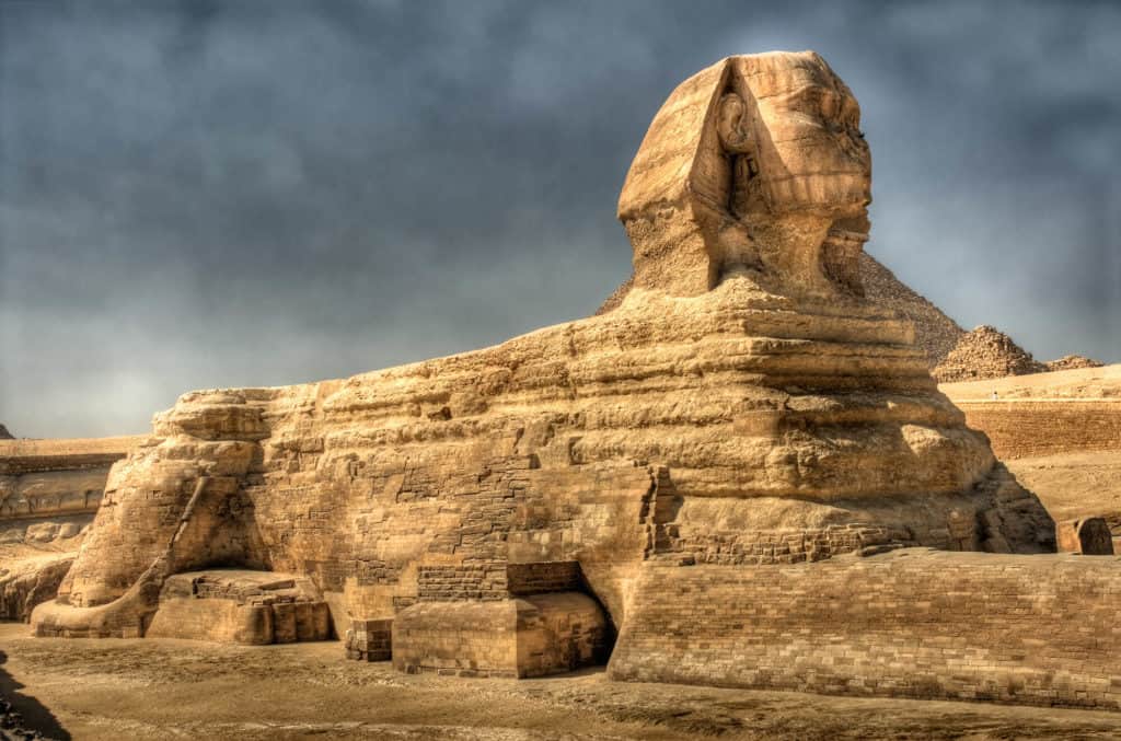 תמונה של הספינקס בגיזה, מצרים